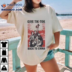 Give Tech Back To China Tshirt