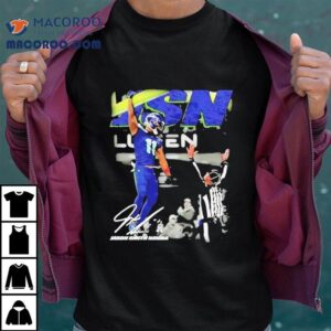 Jaxon Smith Njigba Jsn Champions Seattle Seahawks Signature Tshirt