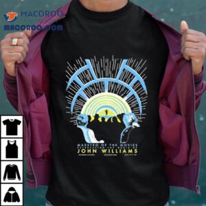 John Williams Maestro Of The Movies August Hollywood Bowl Ca Tshirt
