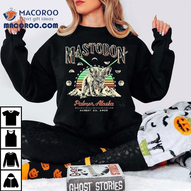 Mastodon Palmer Alaska Bear 2025 Shirt Mastodon Palmer Alaska Bear 2025 Shirt