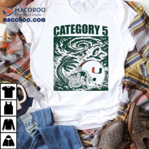 Miami Hurricanes Category Tshirt