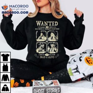 Mr Hurley Die Pulveraffen Wanted Bad Puns And Excessive Partying Dead Or Alive Tshirt