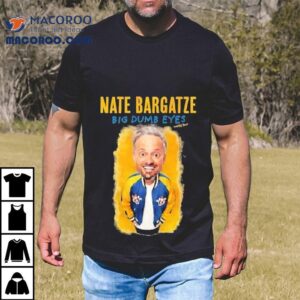 Nate Bargatze Big Dumb Eyes Tour Tshirt