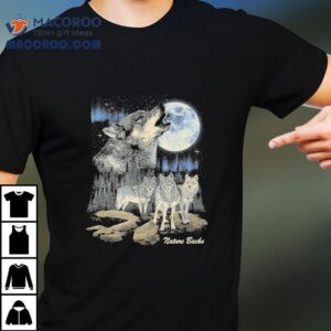 Nature Backs The Wolf Moon Shirt