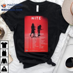 Nite Price For Heaven Tour Dates Tshirt