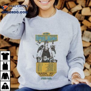 Russell Dickerson Back By Popular Demand Spring Slam Tour Tshirt
