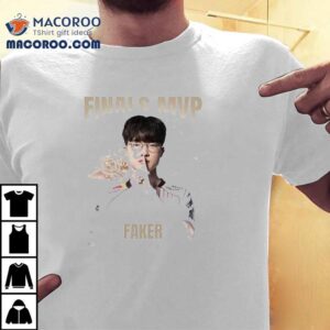 T Lol Faker Finals Mvp Worlds Champions Our Time Our Legancy Tshirt