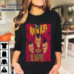The Koffin Kats April Tour Dates Heads Rocks Tshirt