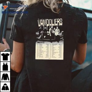 Vandoliers World Tour Dates Tshirt