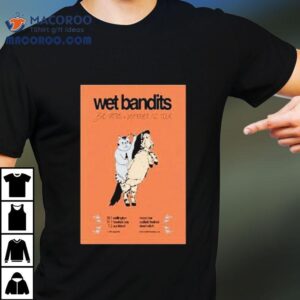 Wet Bandits Bad Things Tour 2026 Cat Horse Shirt