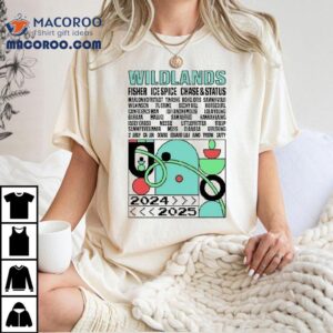 Wildlands Fisher Ice Spice Chase And Status Lineup 2024 2025 Shirt