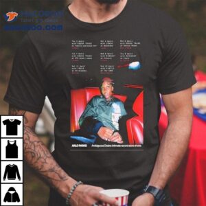 Arlo Parks Tour Dates Tshirt