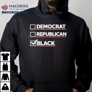 Boyce Watkins Democrat Republican Black Tshirt