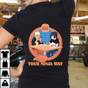 Burger King Naruto Your Ninja Way Tshirt