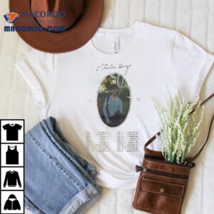 Charlie Burg April Support Tour Tshirt