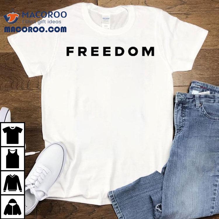 Charlie Kirk Wearing Freedom Shirt Charlie Kirk Wearing Freedom Shirt