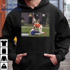 Denver Broncos Vs Buffalo Bills Viral Tackle Controversial Nfl Interception Play Tshirt