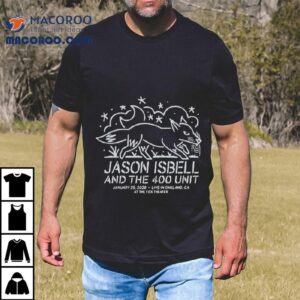 Jason Isbell And The Unit Jan Oakland Ca Tshirt
