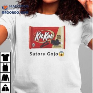 Kit Kat King Size Satoru Gojo Tshirt