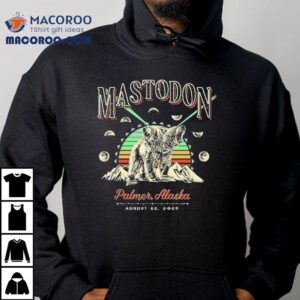Mastodon Palmer Alaska Bear 2025 Shirt 2 Mastodon Palmer Alaska Bear Tshirt