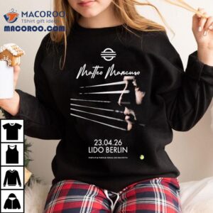 Matteo Mancuso Lido Berlin Apr Tshirt