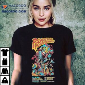 Psychedelic Porn Crumpets Oz Tour Tshirt