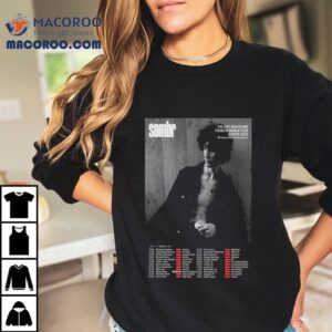 Sombr The Late Nights And Young Romance Europe Tour S Tshirt