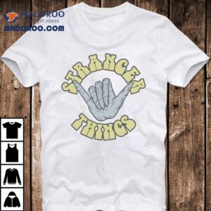 Stranger Things Skull Hands Tshirt