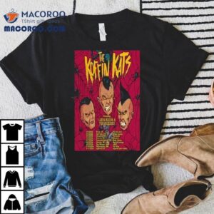 The Koffin Kats April Tour Dates Heads Rocks Tshirt