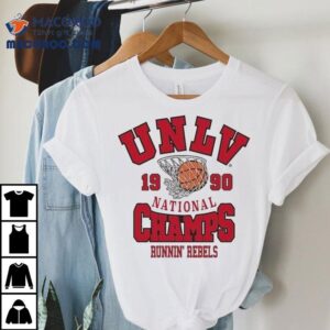 Unlv Runnin Rebels National Champs Tshirt
