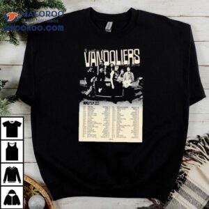 Vandoliers World Tour Dates Tshirt
