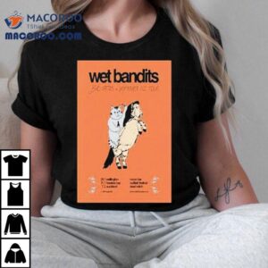 Wet Bandits Bad Things Tour Cat Horse Tshirt