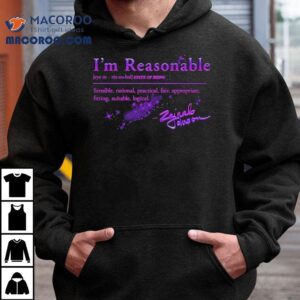 Zainab Johnson I’m Reasonable State Of Being Sensible Rational Practical Fair Approriate Fitting Suitable Logical Synonyms Shirt 2 Zainab Johnson I M Reasonable State Of Being Sensible Rational Practical Fair Approriate Fitting Suitable Logical Synonyms Tshirt