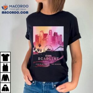 Blackpink Deadline World Tour 2025 Los Angeles Concert On July 12-13 Shirt 3 Blackpink Deadline World Tour Los Angeles Concert On July Tshirt
