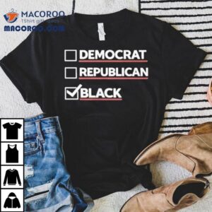 Boyce Watkins Democrat Republican Black Tshirt