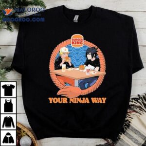 Burger King Naruto Your Ninja Way Tshirt