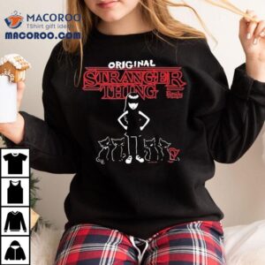 Emily The Strange X Stranger Things Tshirt