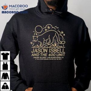 Jason Isbell And The Unit Santa Rosa Ca Jan Panther S Tshirt