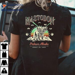 Mastodon Palmer Alaska Bear 2025 Shirt 3 Mastodon Palmer Alaska Bear Tshirt