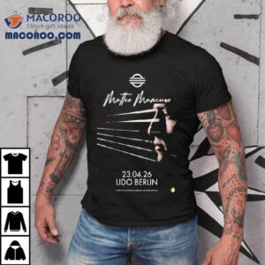 Matteo Mancuso Lido Berlin Apr Tshirt