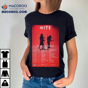 Nite Price For Heaven Tour Dates Tshirt