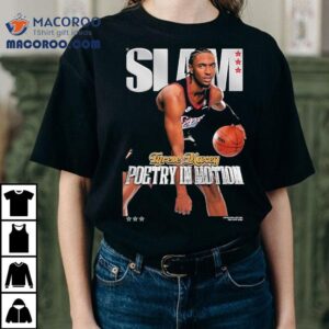 Tyrese Maxey Slam Poetry In Motion Tshirt