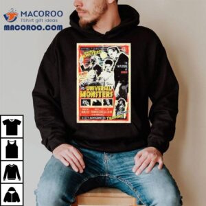 Universal Monsters Masters Of Horror Terror Tshirt