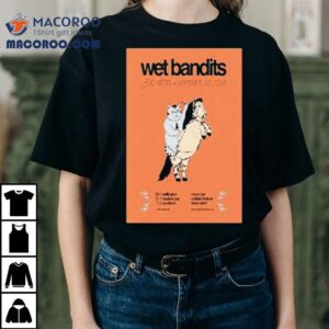 Wet Bandits Bad Things Tour Cat Horse Tshirt