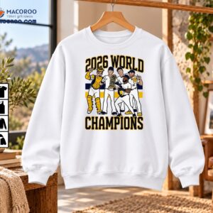 2026 World Champions Baseball Celebration Graphic Shirt