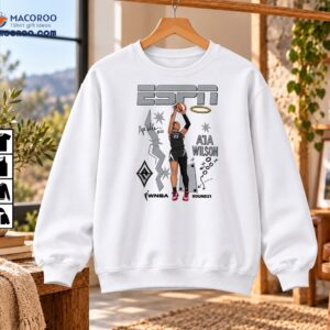 Aja Wilson Round 21 ESPN Basketball Graphic Shirt