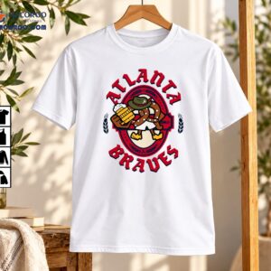 Atlanta Braves Oktoberfest Pretzel Mascot Graphic Shirt