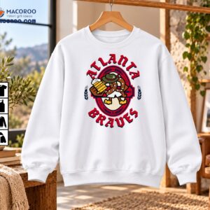 Atlanta Braves Oktoberfest Pretzel Mascot Graphic Shirt