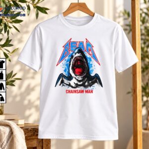 Beam Chainsaw Man Shark Fiend Graphic Anime Shirt