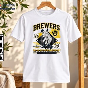 Brewers 2026 Postseason Vintage Baseball Graphic Shirt